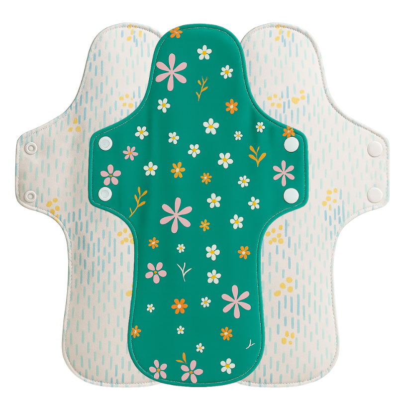 Fairywell Organic Cloth Pads 30cm -3 PACK