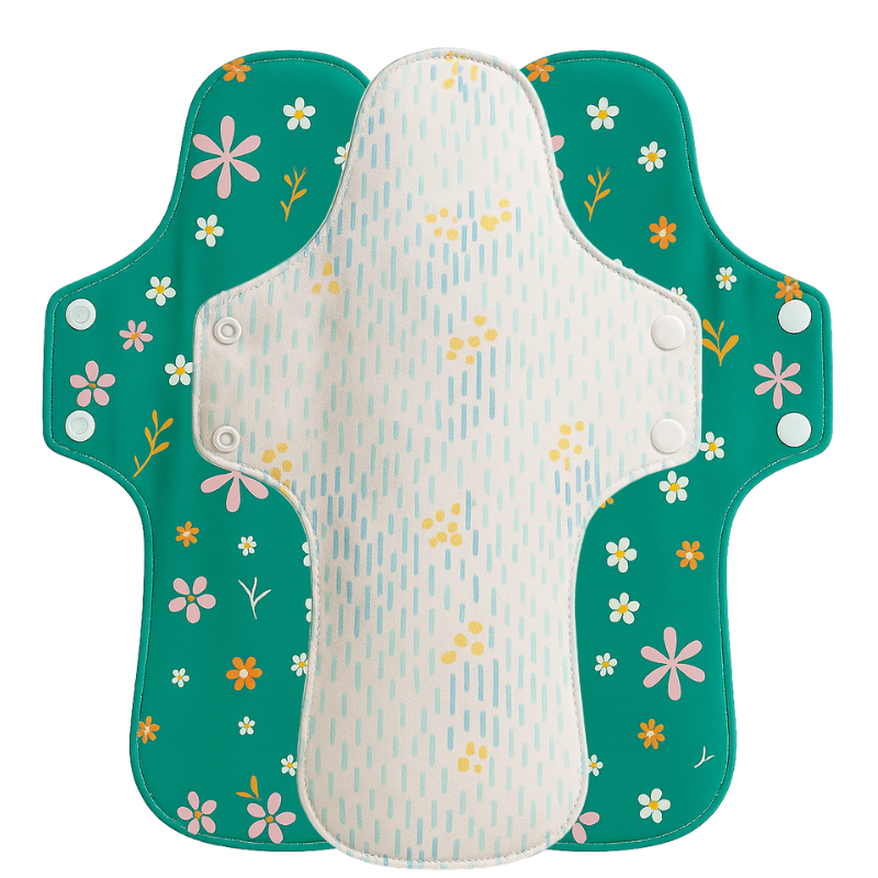 Fairywell Organic Cloth Pads 30cm -3 PACK