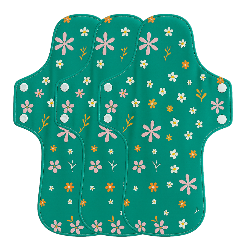 Fairywell Organic Cloth Pads 30cm -3 PACK