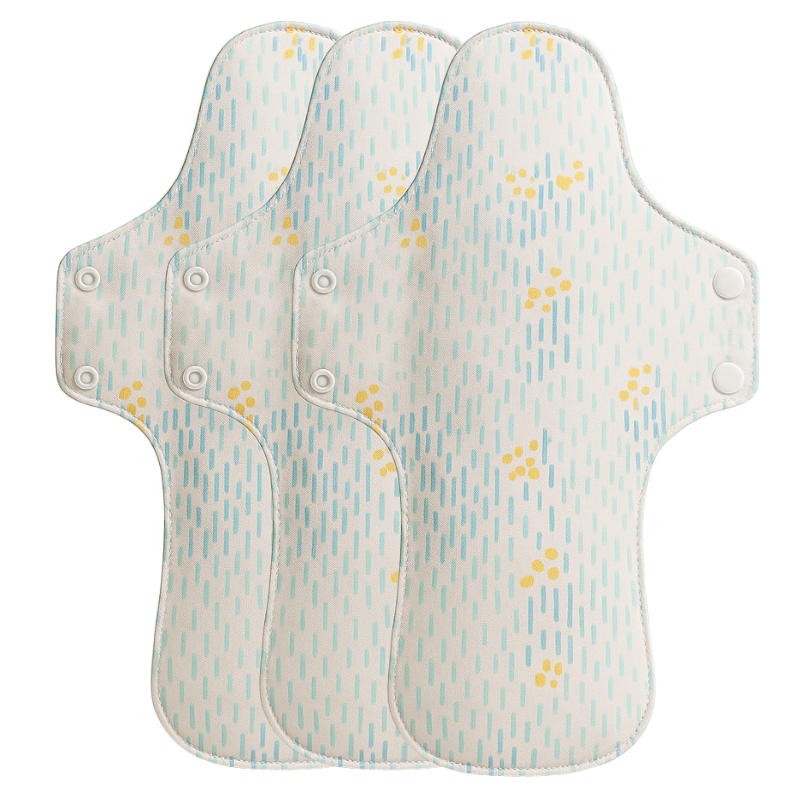 Fairywell Organic Cloth Pads 30cm -3 PACK
