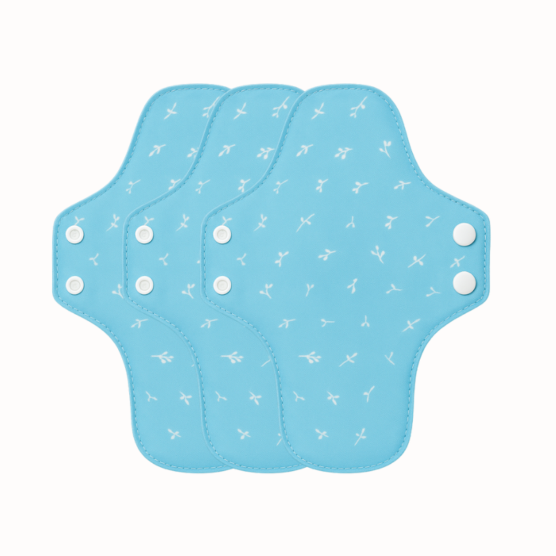 Fairywell Organic Cloth Pads 25cm -3 PACK