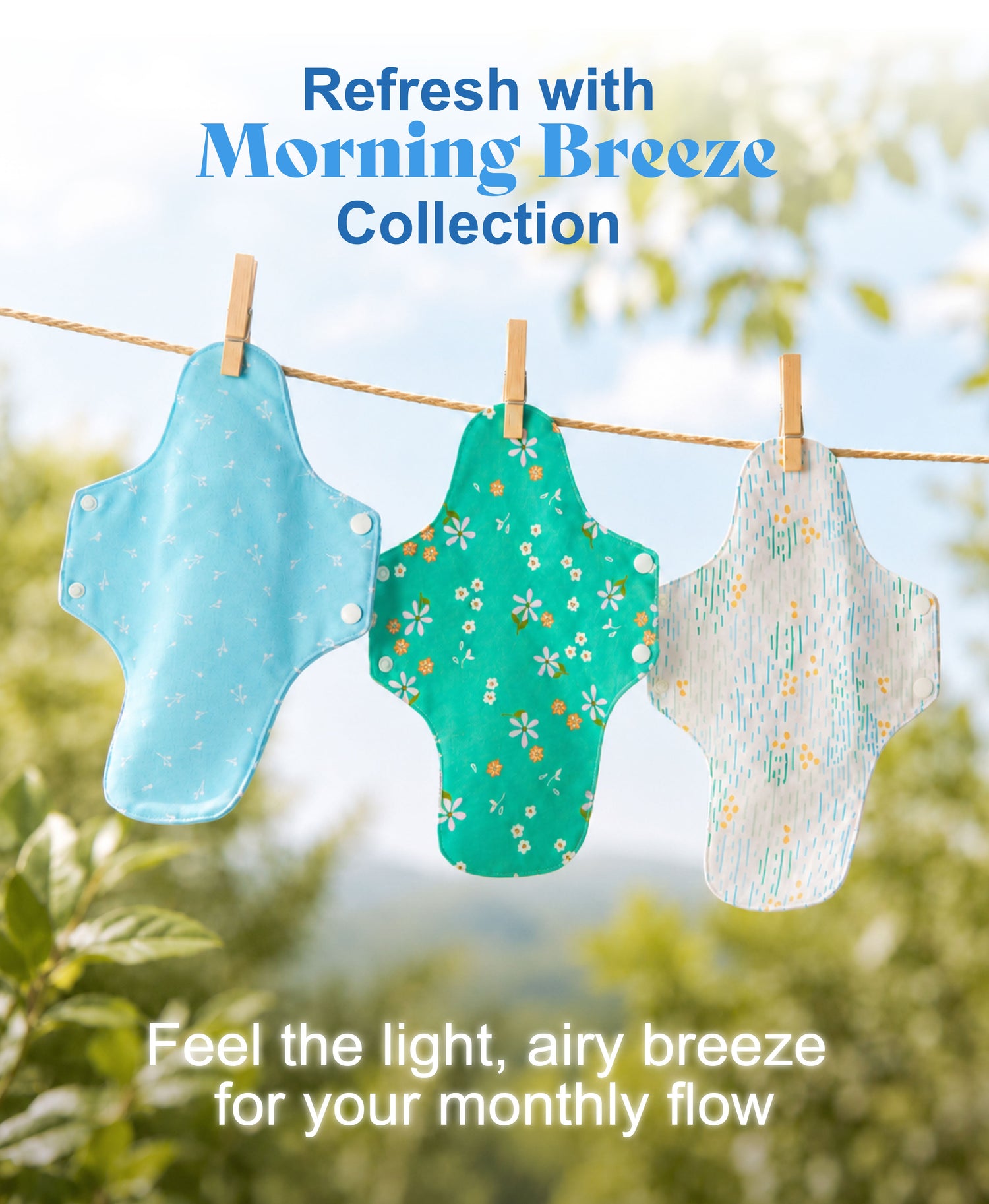 Fairywell organic cotton cloth pad