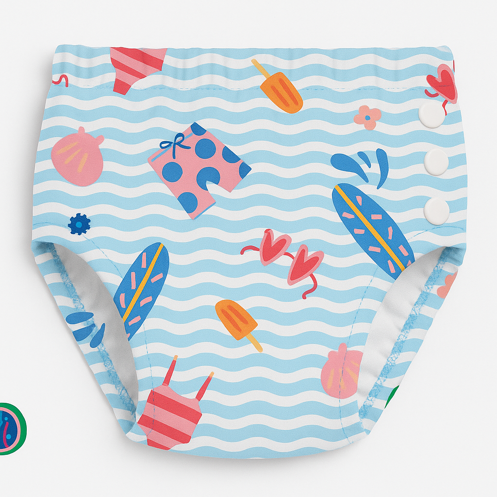 Fairywell reusable swim diaper - Summer Time