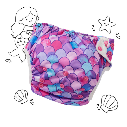 Fairywell reusable swim diaper - Mermaid
