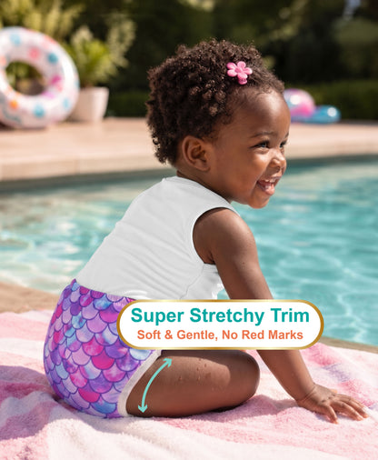 Fairywell reusable swim diaper - Mermaid
