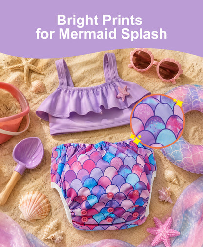 Fairywell reusable swim diaper - Mermaid