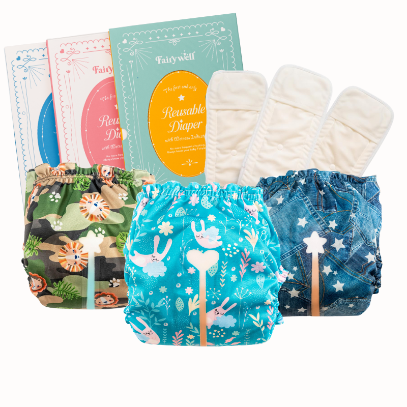 Fairywell Cloth Diaper – 3 Pack