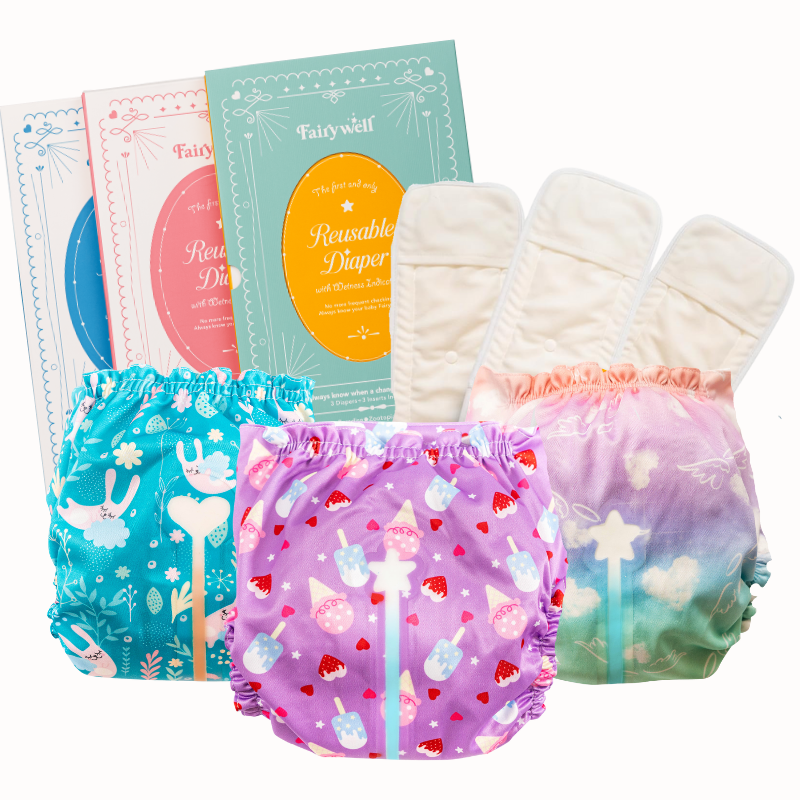 Fairywell Cloth Diaper – 3 Pack